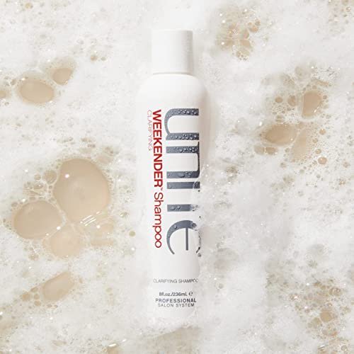 UNITE Hair WEEKENDER Shampoo – Gentle Clarifying Cleanser for Build-Up Removal & Shine Restoration – Non-Stripping Weekly Reset – 8 Fl Oz Avelisse