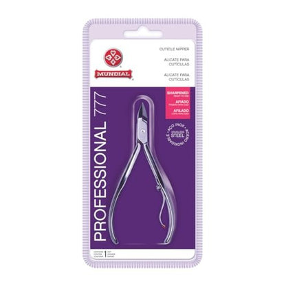 Professional Cuticle Nipper MUNDIAL 777 – Stainless Steel Manicure & Pedicure Trimmer Avelisse