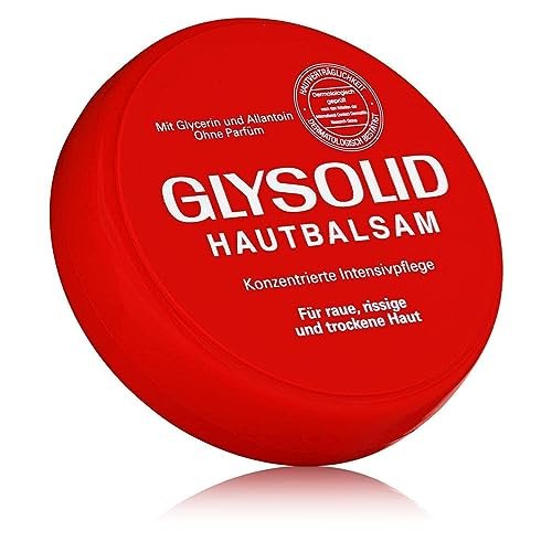 Glysolid Glycerin Cream for Skin - 3.38 oz (Pack of 6) - Intensive Moisturizer for Dry Skin Avelisse