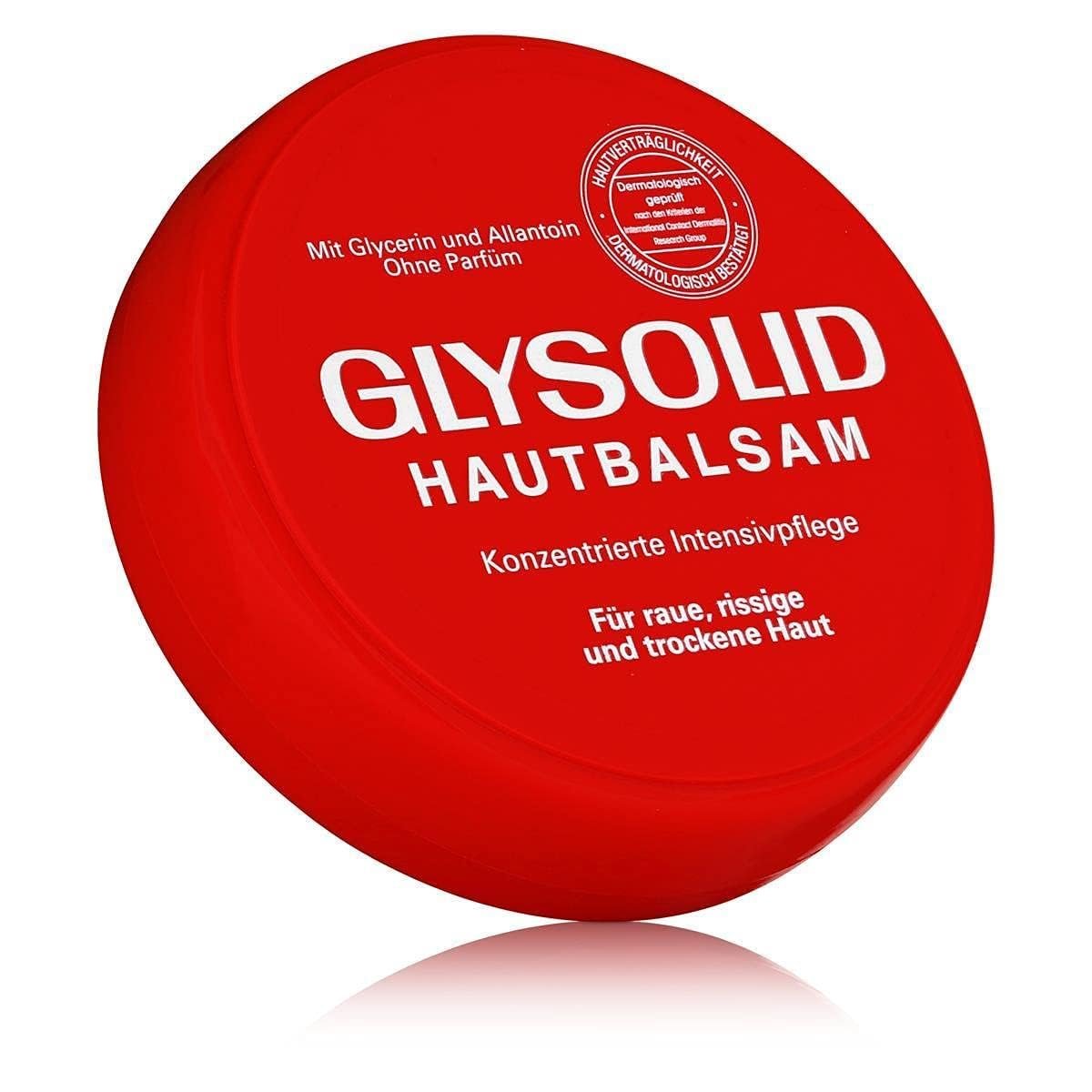 Glysolid Glycerin Cream for Skin - 3.38 oz (Pack of 6) - Intensive Moisturizer for Dry Skin Avelisse