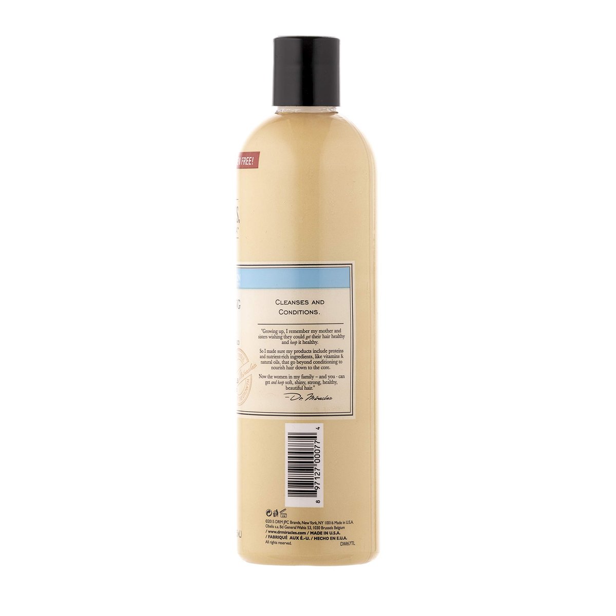 Dr. Miracle's Conditioning Shampoo - 12 oz for Healthier Hair and Scalp - görsel 5