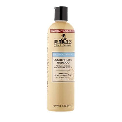 Dr. Miracle's Conditioning Shampoo - 12 oz for Healthier Hair and Scalp