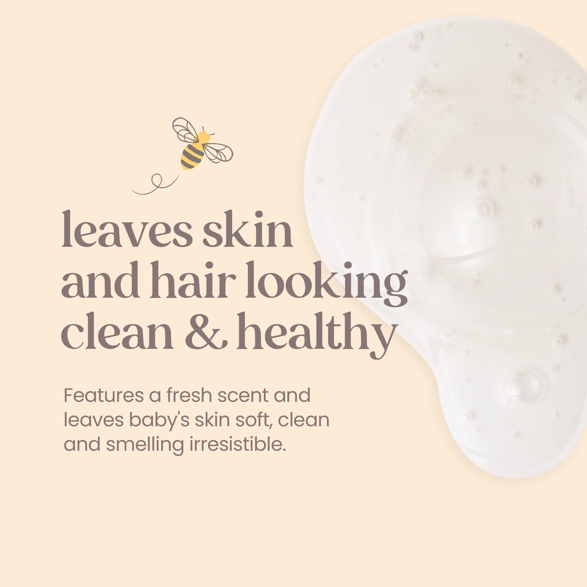 Burt's Bees Baby Shampoo & Wash, Tear Free, Original, 12 Ounce (Pack of 3) Avelisse