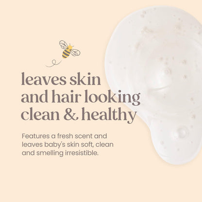 Burt's Bees Baby Shampoo & Wash, Tear Free, Original, 12 Ounce (Pack of 3) Avelisse