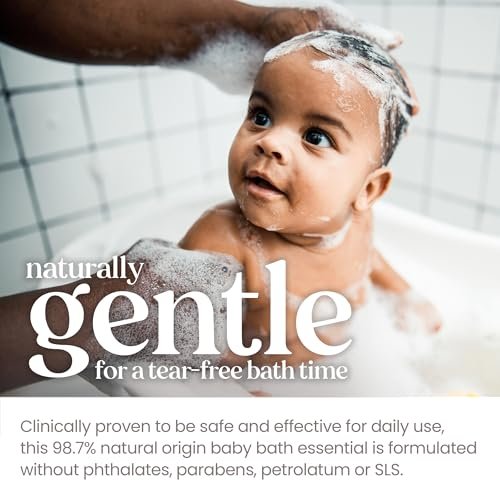 Burt's Bees Baby Shampoo & Wash, Tear Free, Original, 12 Ounce (Pack of 3) Avelisse