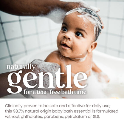 Burt's Bees Baby Shampoo & Wash, Tear Free, Original, 12 Ounce (Pack of 3) Avelisse