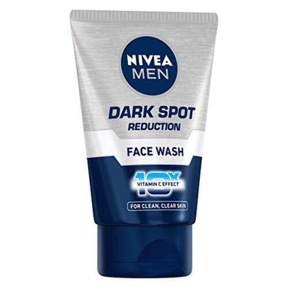 NIVEA Men Dark Spot Reduction Face Wash with 10x Whitening, 100ml