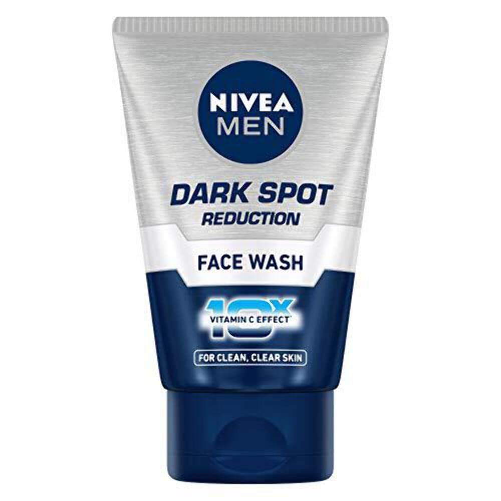 NIVEA Men Dark Spot Reduction Face Wash with 10x Whitening, 100ml - görsel 1