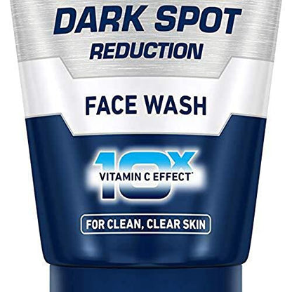 NIVEA Men Dark Spot Reduction Face Wash with 10x Whitening, 100ml