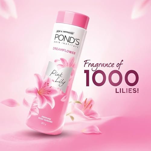 Pond's Dream Flower Magic Talc - 80g (3.52 oz) Dusting Powder for Soft, Fragrant Skin - görsel 8