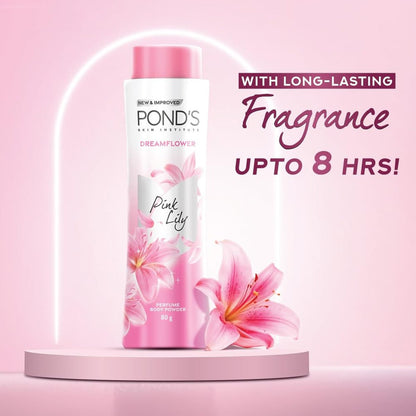 Pond's Dream Flower Magic Talc - 80g (3.52 oz) Dusting Powder for Soft, Fragrant Skin