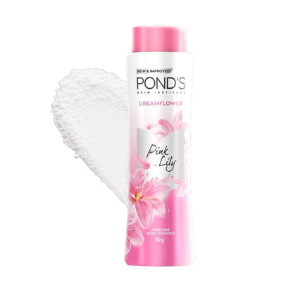 Pond's Dream Flower Magic Talc - 80g (3.52 oz) Dusting Powder for Soft, Fragrant Skin