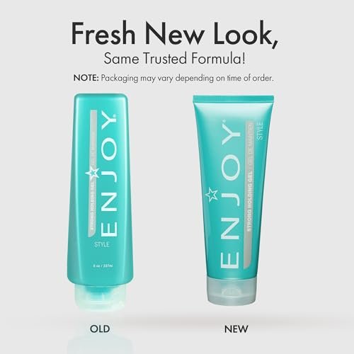 Enjoy Strong Holding Gel – Alcohol-Free Styling Gel with Medium to Strong Hold & Volume Boost, 8 oz Avelisse