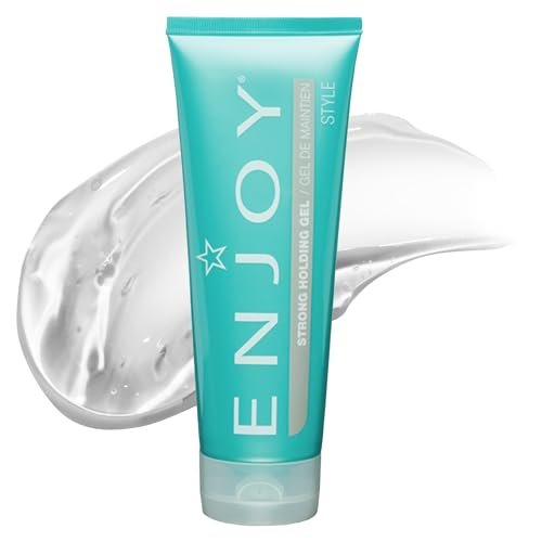 Enjoy Strong Holding Gel – Alcohol-Free Styling Gel with Medium to Strong Hold & Volume Boost, 8 oz Avelisse