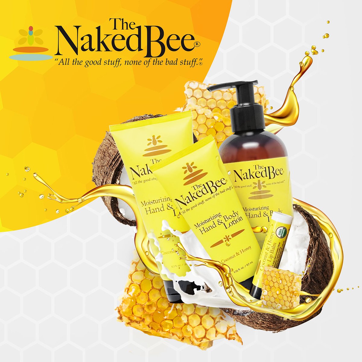The Naked Bee Vitamin C Face & Body Sunscreen SPF 30 - Moisturizing Sunblock with Sunflower Oil & Aloe, 5.5 oz Avelisse