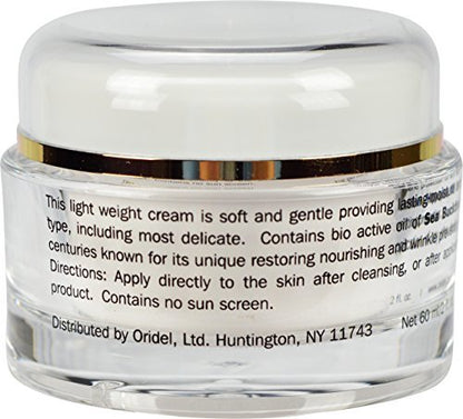 Oridel Silk Day Moisturizing Cream with Sea Buckthorn - 2 oz