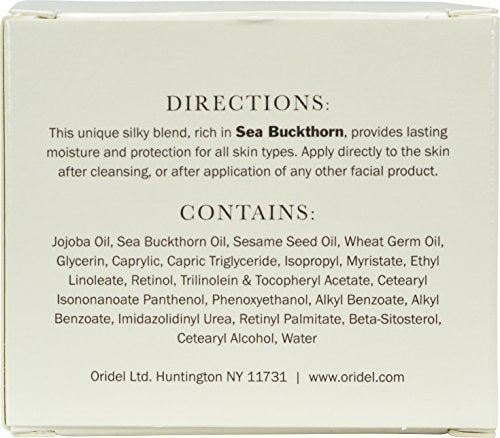 Oridel Silk Day Moisturizing Cream with Sea Buckthorn - 2 oz - görsel 6