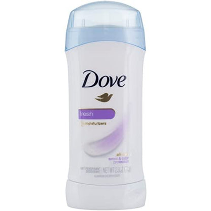 Dove Antiperspirant Deodorant, Fresh, 2.6 oz (Pack of 2)