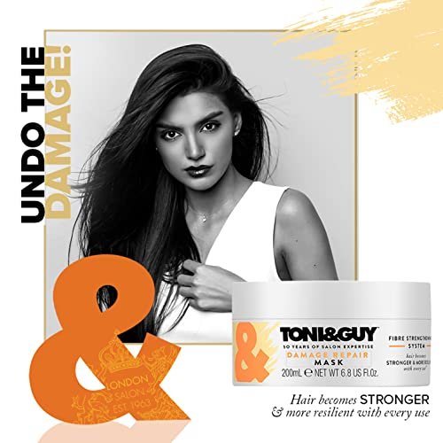 Toni & Guy Damage Repair Mask for Intense Reconstruction – 6.76 oz Unisex Hair Mask - görsel 8