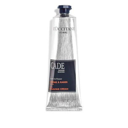 L'OCCITANE Cade Shaving Cream – Rich Creamy Foam with Shea Butter for a Smooth, Irritation-Free Shave Avelisse