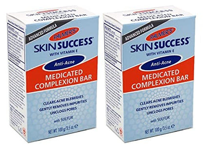 Palmer's Skin Success Anti-Acne Medicated Complexion Bar - 3.5 oz, 2-Pack