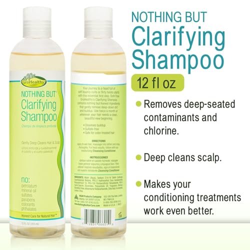 NOTHING BUT Clarifying Shampoo - Sulfate-Free Detox for Natural Hair - 12 oz Avelisse
