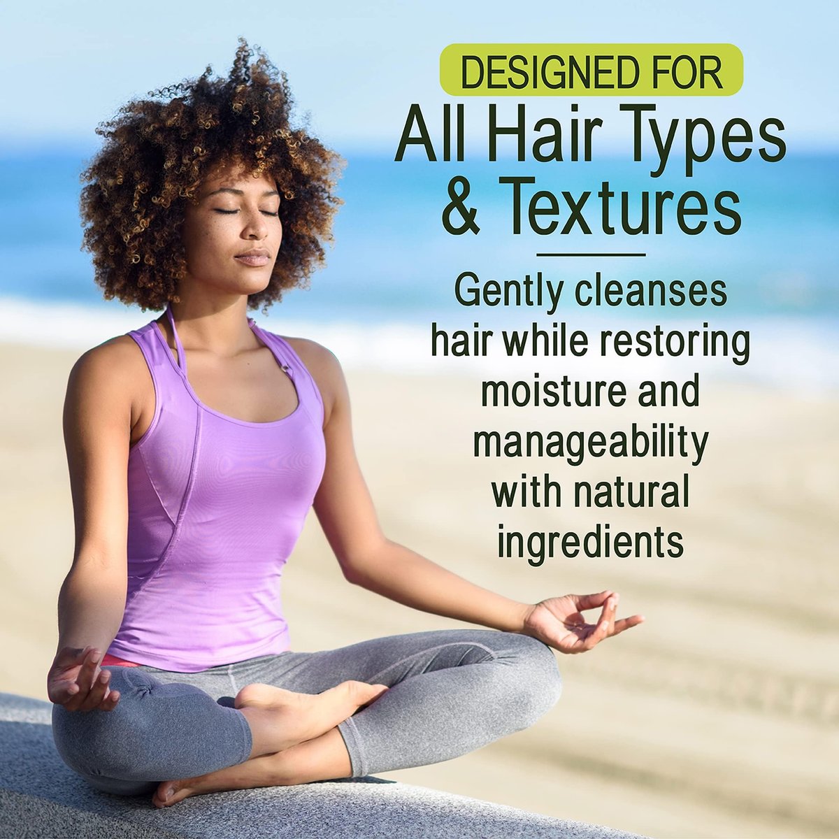 NOTHING BUT Clarifying Shampoo - Sulfate-Free Detox for Natural Hair - 12 oz Avelisse