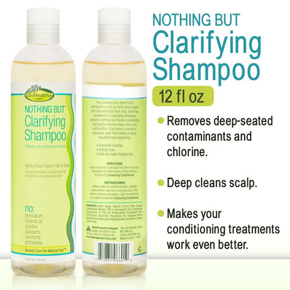 NOTHING BUT Clarifying Shampoo - Sulfate-Free Detox for Natural Hair - 12 oz Avelisse