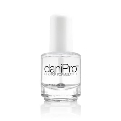 daniPro Doctor-Formulated Clear Base Coat Nail Polish – Strengthening Base Coat with Undecylenic Acid, Biotin & Vitamins for Healthier Nails (0.5 oz, Made in USA) Avelisse