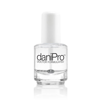 daniPro Doctor-Formulated Clear Base Coat Nail Polish – Strengthening Base Coat with Undecylenic Acid, Biotin & Vitamins for Healthier Nails (0.5 oz, Made in USA) Avelisse