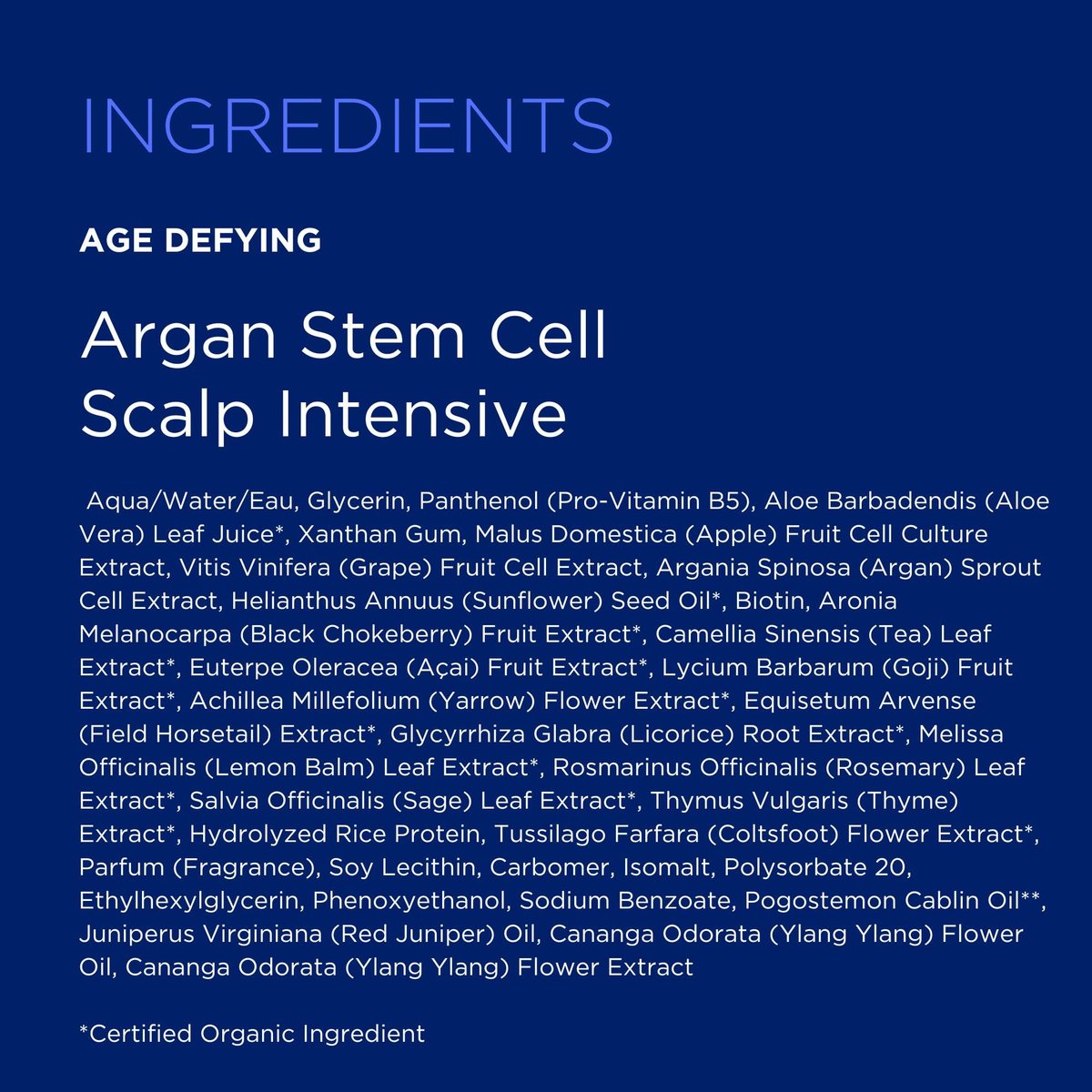 Andalou Naturals Argan Stem Cell Age Defying Scalp Intensive - 2.1 oz Avelisse