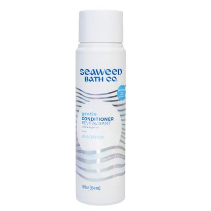 Unscented Gentle Conditioner with Seaweed, Aloe & Argan Oil – 12 oz – The Seaweed Bath Co. Avelisse