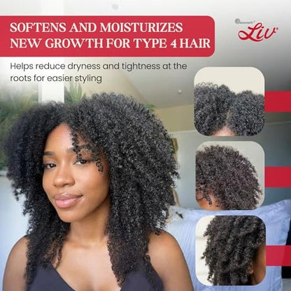 Summit Liv Crème Hairdressing and Conditioner 3.75 oz - Moisturizing Daily Conditioner for All Hair Types