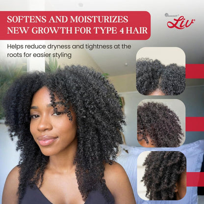 Summit Liv Crème Hairdressing and Conditioner 3.75 oz - Moisturizing Daily Conditioner for All Hair Types