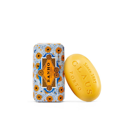 Claus Porto Banho Citron Verbena Mini Soap - Handcrafted Aromatic Bar Soap, 50g/1.7 oz