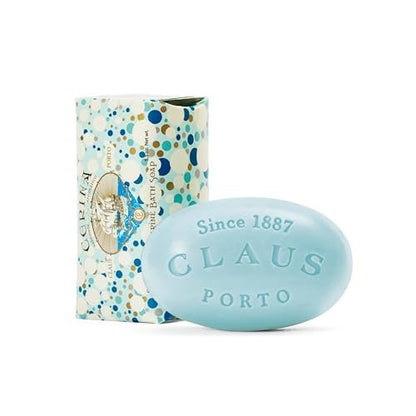 Claus Porto Cerina Brise Marine Body Soap | Fresh, Cleansing, Nourishing Handcrafted Soap for Men & Women | 5.3 oz