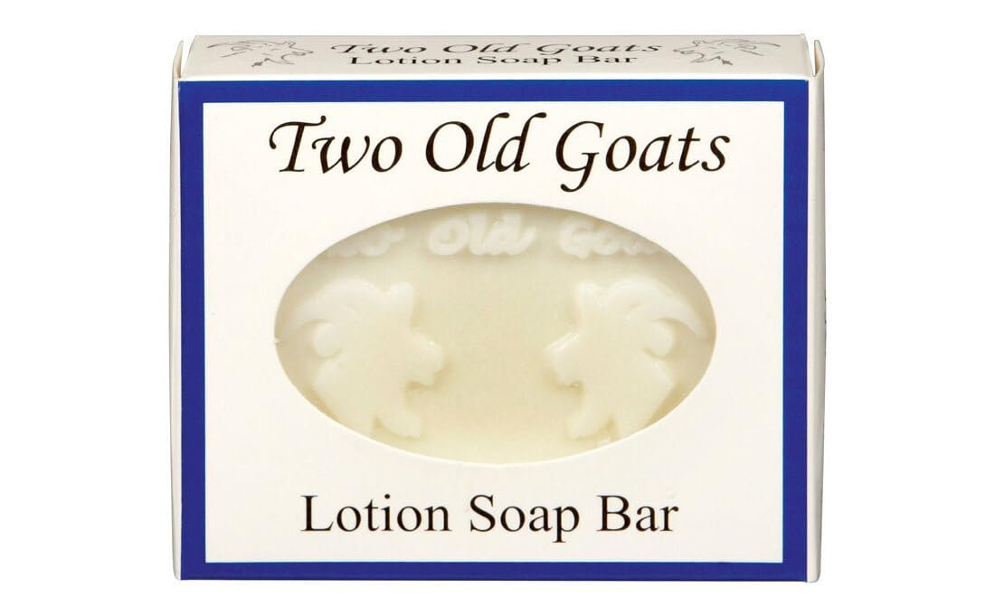 Two Old Goats Lotion Bar Soap with Essential Oils - 3.2 oz Solid Soap Bar - görsel 3