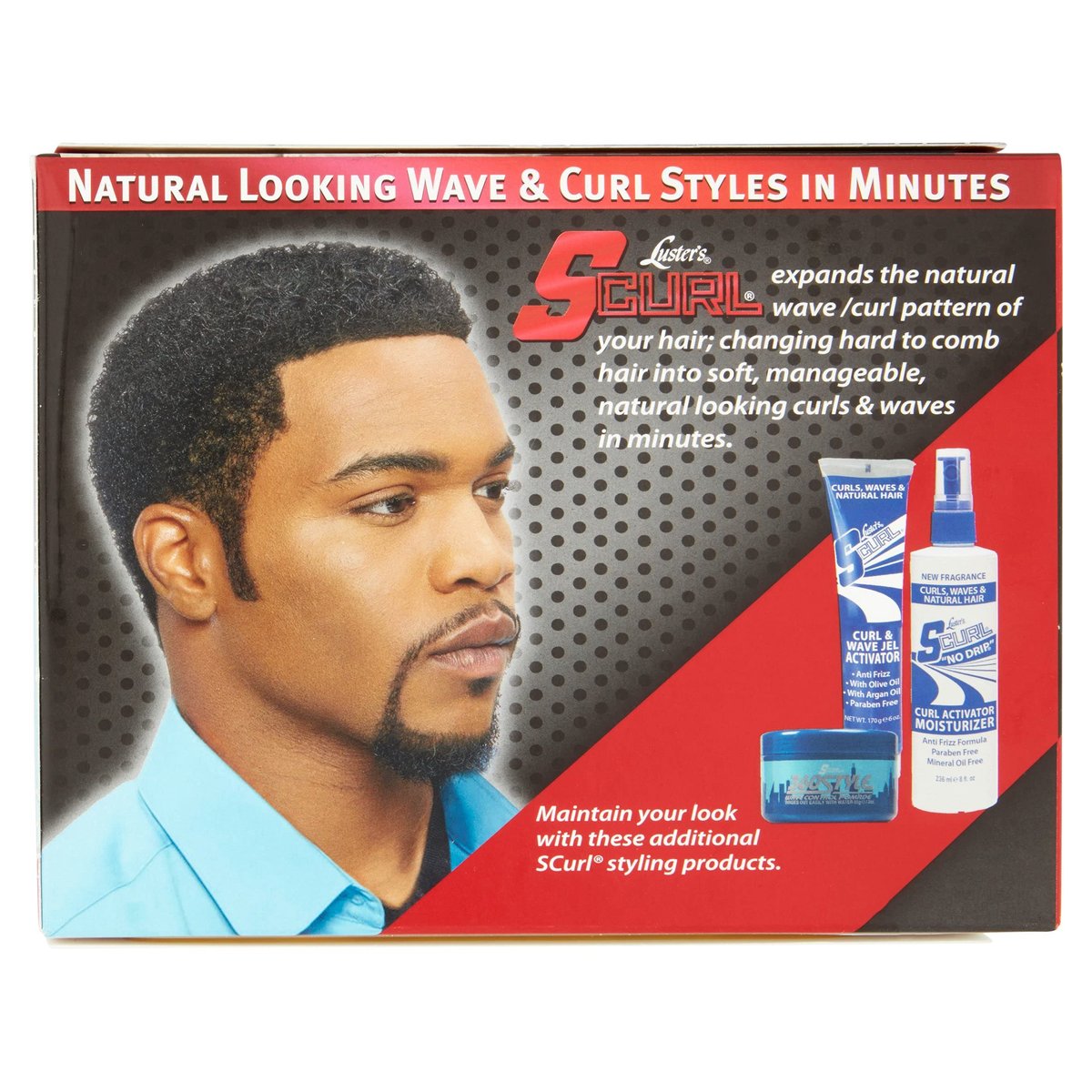 Luster Texturizer Kit Extra Strength – 3 Piece Set for Defined Curls & Waves Avelisse