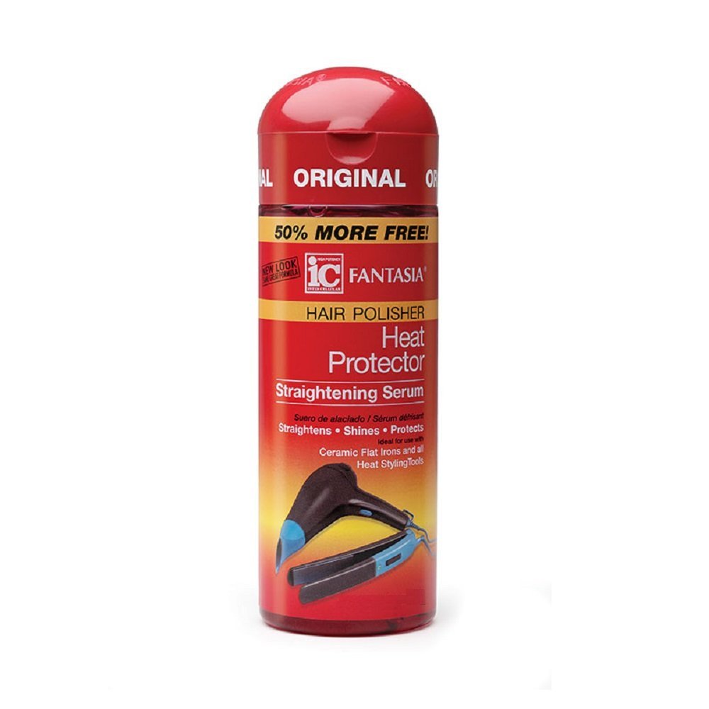 Fantasia IC Heat Protector Straightening Serum - 2 oz | Anti-Frizz & Hair Serum - görsel 2