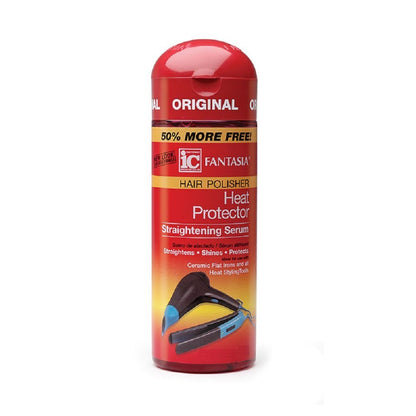 Fantasia IC Heat Protector Straightening Serum - 2 oz | Anti-Frizz & Hair Serum
