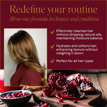 WEN by Chaz Dean Pomegranate Cleansing Conditioner, 16 oz Avelisse