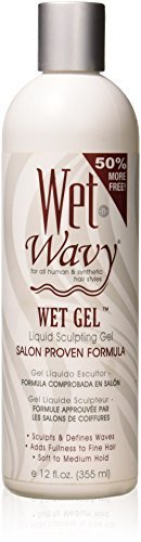 Wet n Wild Wet n Wavy Wet Gel Liquid Sculpting Gel, 12 oz - Salon Proven Formula for Defined Waves & Curls - görsel 2