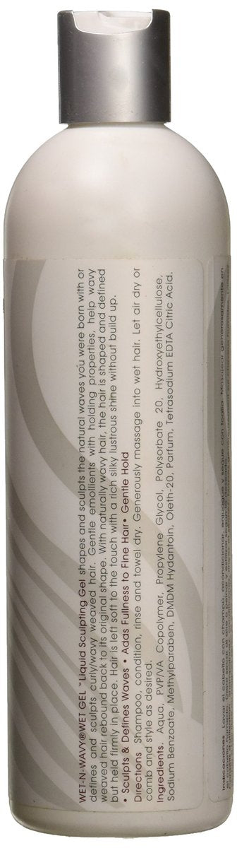 Wet n Wild Wet n Wavy Wet Gel Liquid Sculpting Gel, 12 oz - Salon Proven Formula for Defined Waves & Curls - görsel 5