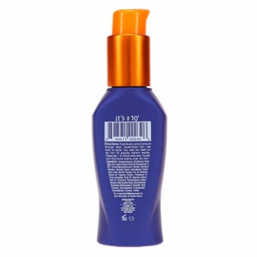 It's a 10 Haircare Miracle Oil Plus Keratin - 3 fl. oz. | Hair Treatment Oil for Silky, Shiny Hair Avelisse