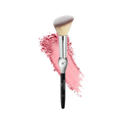 IT Cosmetics Heavenly Luxe French Boutique Blush Brush #4 - Angled Blush Brush for Cheeks - Liquid & Powder Blush Brush Avelisse