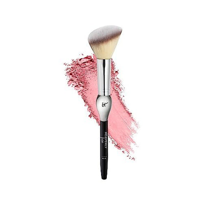 IT Cosmetics Heavenly Luxe French Boutique Blush Brush #4 - Angled Blush Brush for Cheeks - Liquid & Powder Blush Brush Avelisse
