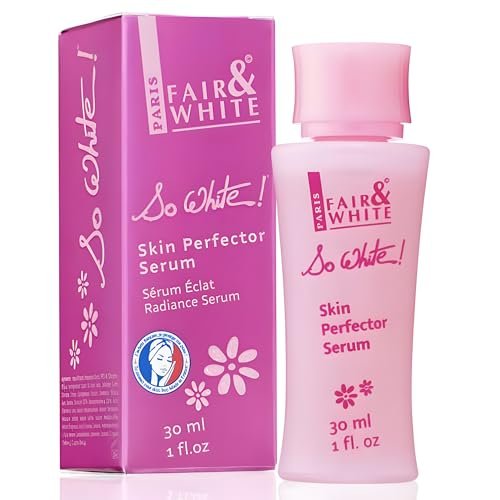 FAIR & WHITE So White Skin Brightening Serum 30ml - With Kojic Acid and Castor Oil for Face, Elbows, Knees, Feet Avelisse
