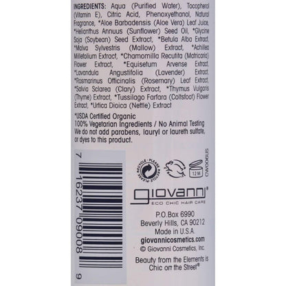 Giovanni Protective Moisture Leave-In Treatment - Leave In Conditioner Spray & Detangler for All Hair Types, Heat Protectant, Smooth Silk Finish, 5.1 Fl Oz