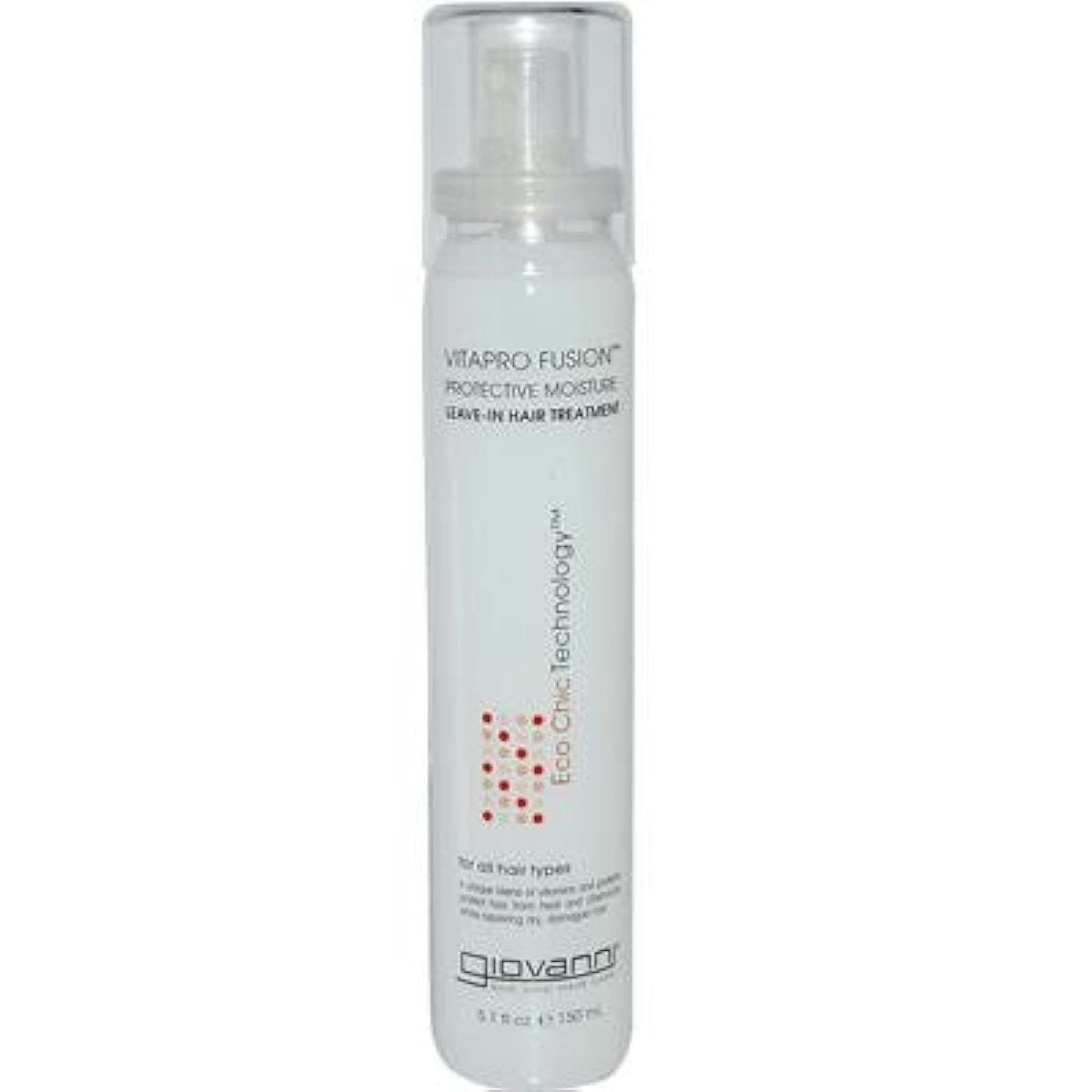 Giovanni Protective Moisture Leave-In Treatment - Leave In Conditioner Spray & Detangler for All Hair Types, Heat Protectant, Smooth Silk Finish, 5.1 Fl Oz - görsel 1