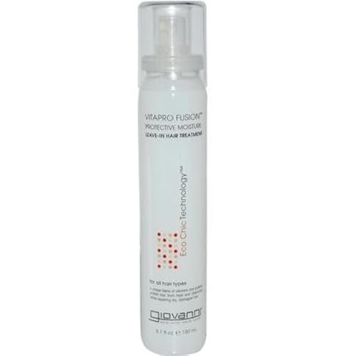 Giovanni Protective Moisture Leave-In Treatment - Leave In Conditioner Spray & Detangler for All Hair Types, Heat Protectant, Smooth Silk Finish, 5.1 Fl Oz - görsel 2